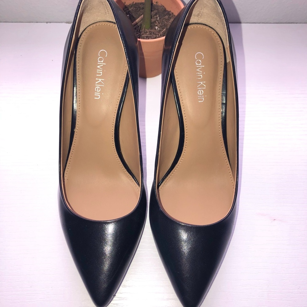 Calvin Klein Black Heels size 5